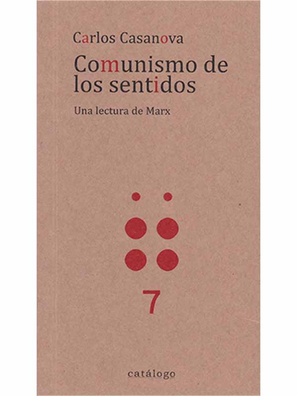 Comunismo de los sentidos. Una lectura de Marx